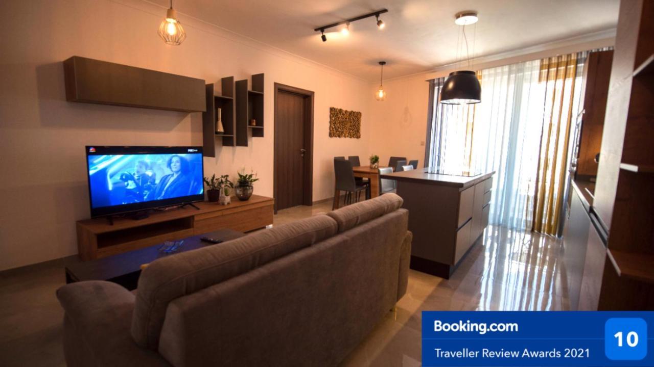 Msiebah Court San Gwann Modern Apt Near Sliema And St Julians San Ġwann Exterior foto