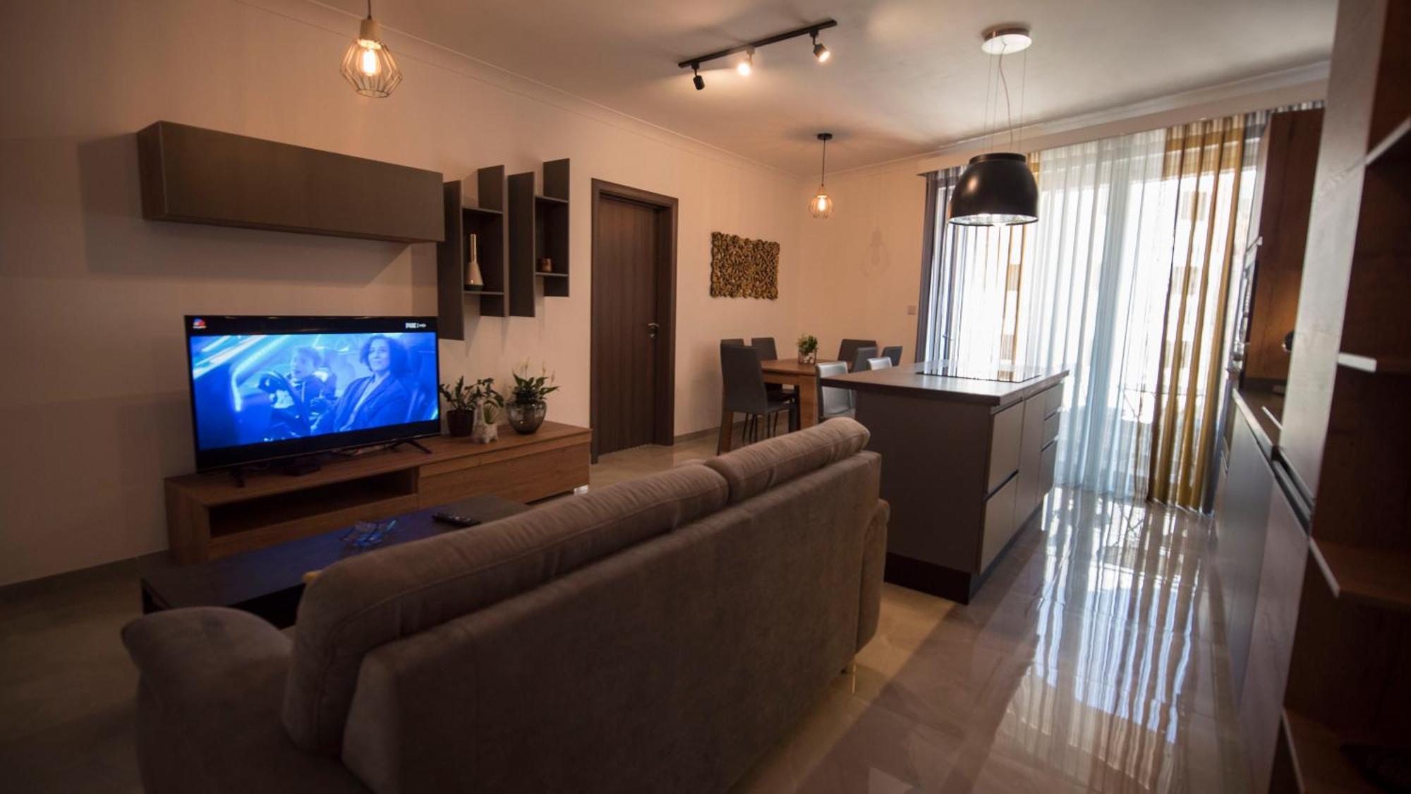 Msiebah Court San Gwann Modern Apt Near Sliema And St Julians San Ġwann Exterior foto